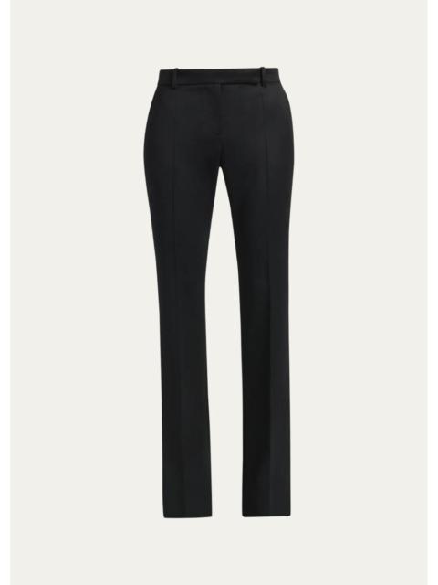 Alexander McQueen Bumster Wool Trousers