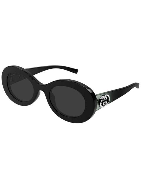 GUCCI Women's Interlocking G Monte Carlo 51mm Oval Sunglasses