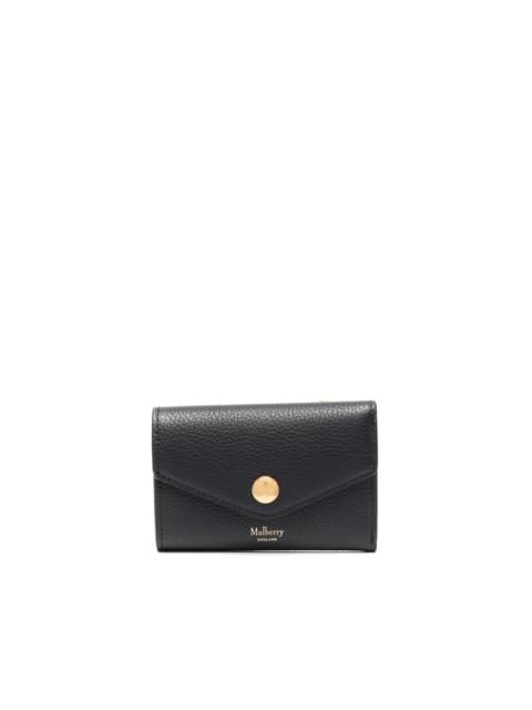 Mulberry pebble leather wallet