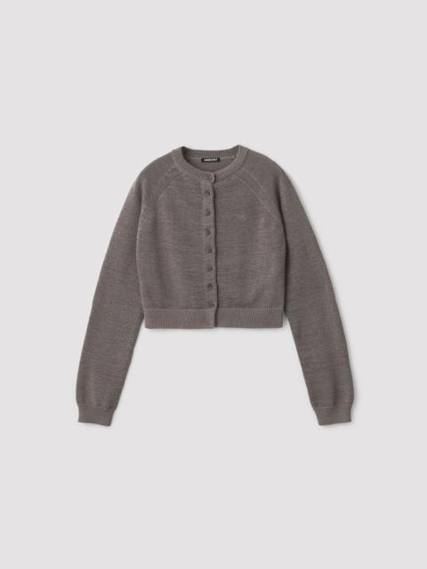 Ambush CROPPED KNIT BUTTON UP CARDIGAN