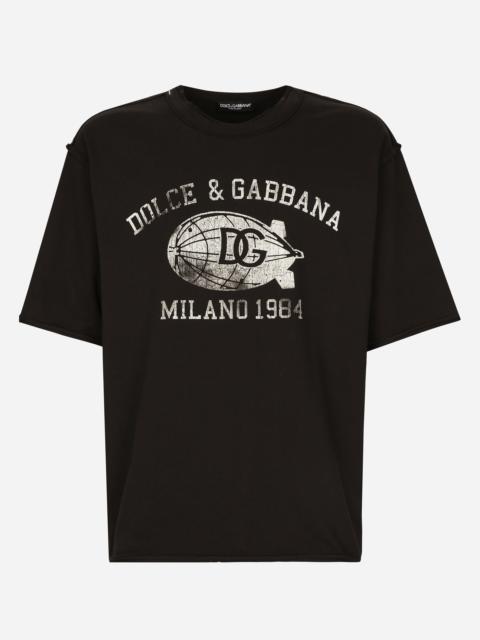Dolce & Gabbana Cotton T-shirt with logo print