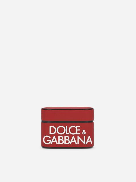 Dolce & Gabbana Rubber airpods pro case with micro-injection logo