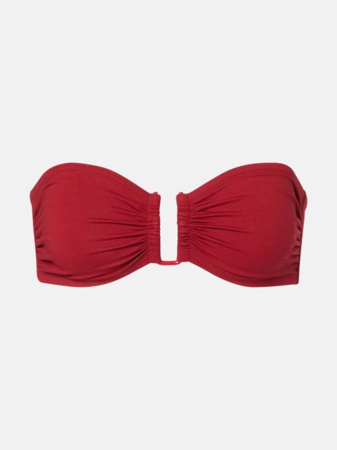ERES Show bandeau bikini top
