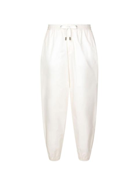Dolce & Gabbana drawstring-waist cotton track pants