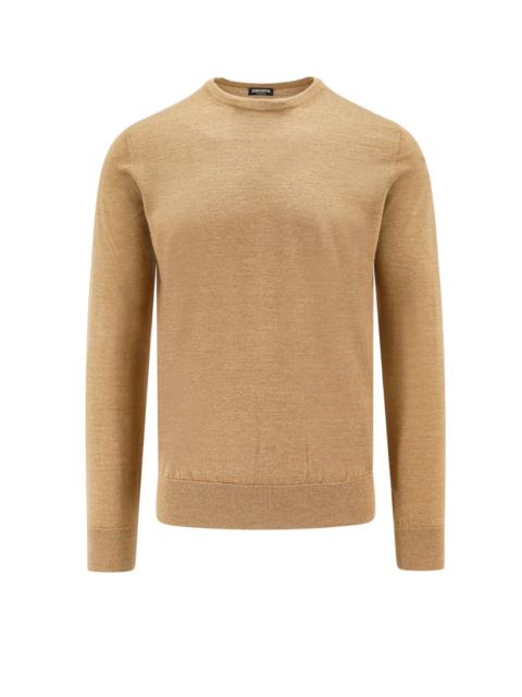 Cashmere and silk blend sweater