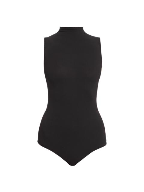commando Women's Ballet Mockneck Sleeveless Bodysuit - Black
