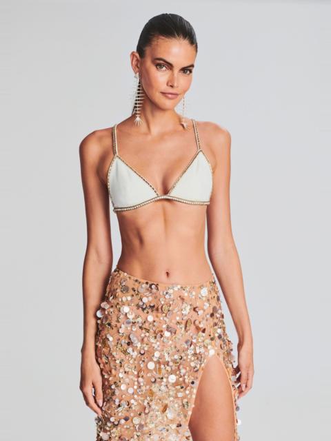 RETROFÊTE DEJA CRYSTAL EMBELLISHED BRA