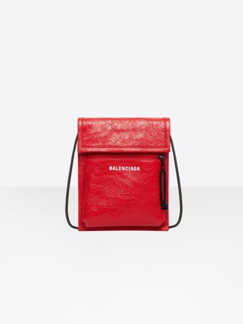 BALENCIAGA Explorer Pouch Strap Leather