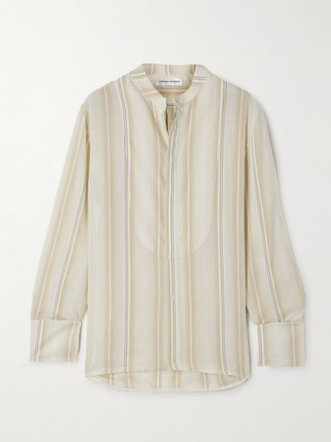 Victoria Beckham Striped Woven Shirt