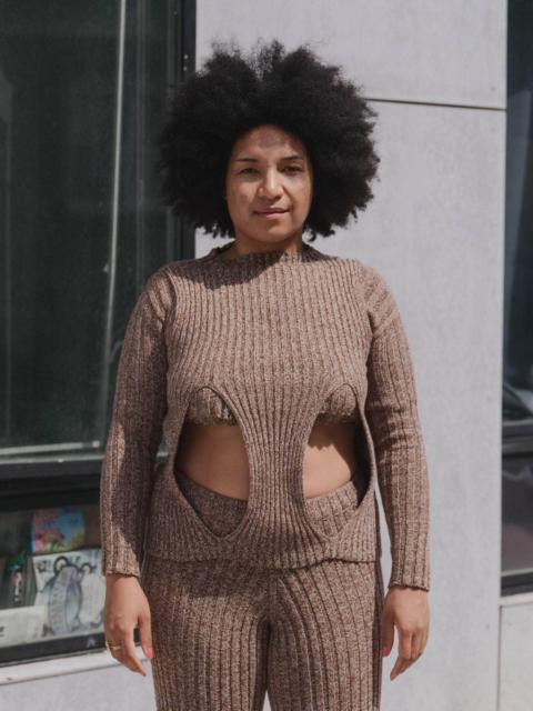 BASERANGE Cirri Sleeveless Top - Organic Cotton Knit