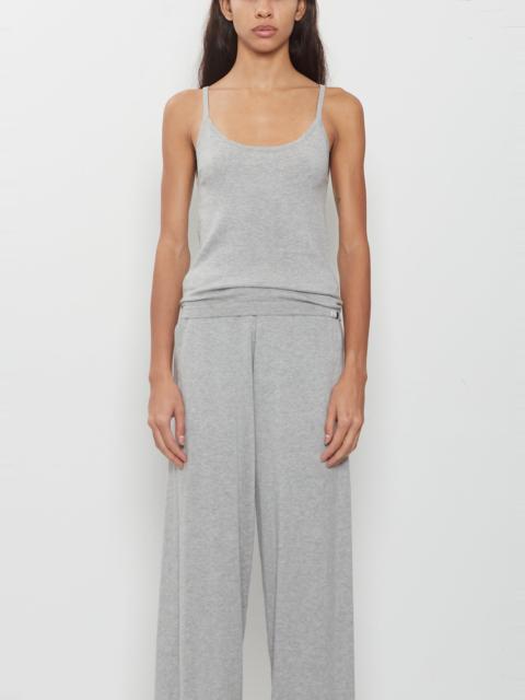 extreme cashmere n°471 Britney Cotton Cashmere Tank Top — Grey