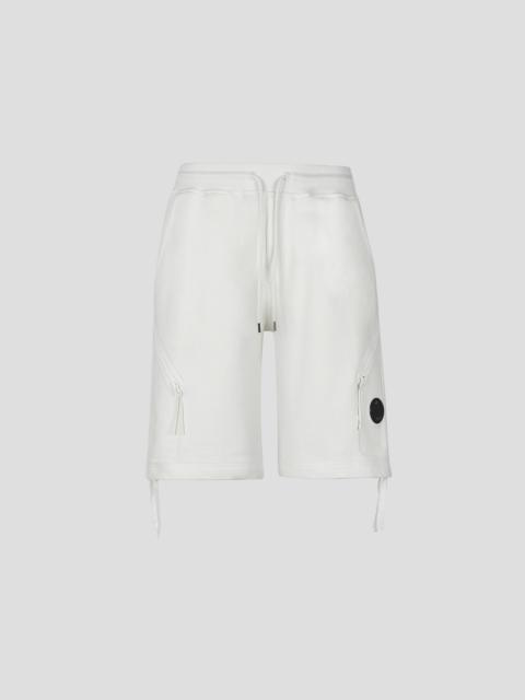 C.P. Company Diagonal Raised Fleece Zipped Pocket Shorts