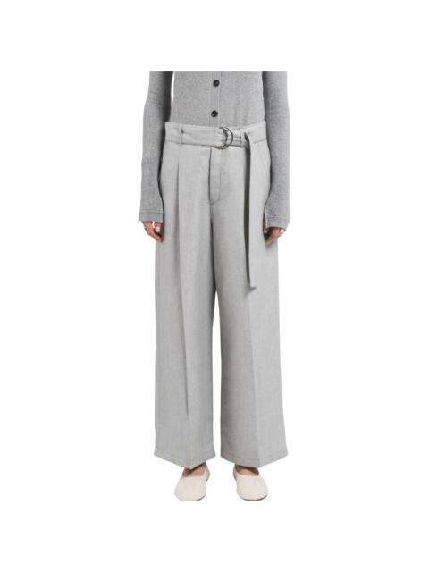 MARIA McMANUS Grey Chambray Crop Pant