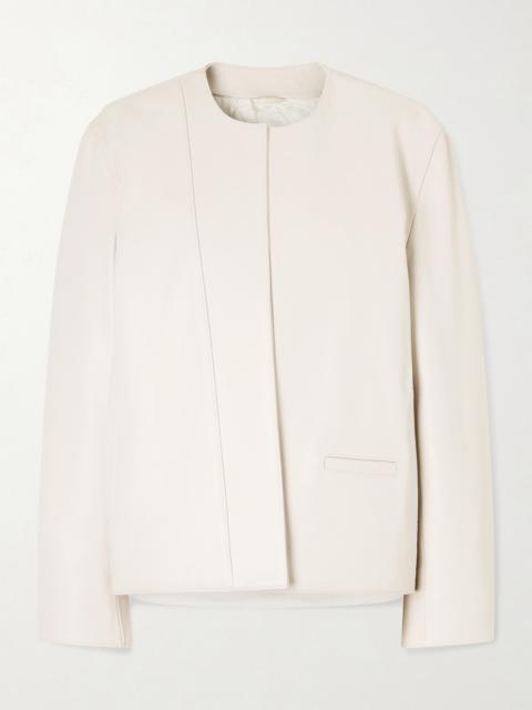 TOTEME Padded Leather Jacket