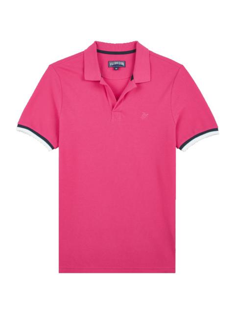 Vilebrequin Men Cotton Pique Polo Shirt Solid