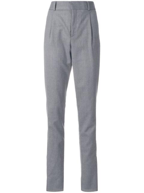 SAINT LAURENT straight-leg tailored trousers