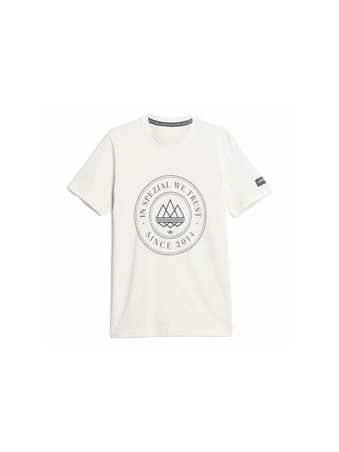 adidas adidas Mod Trefoil 10 Tee Chalk White