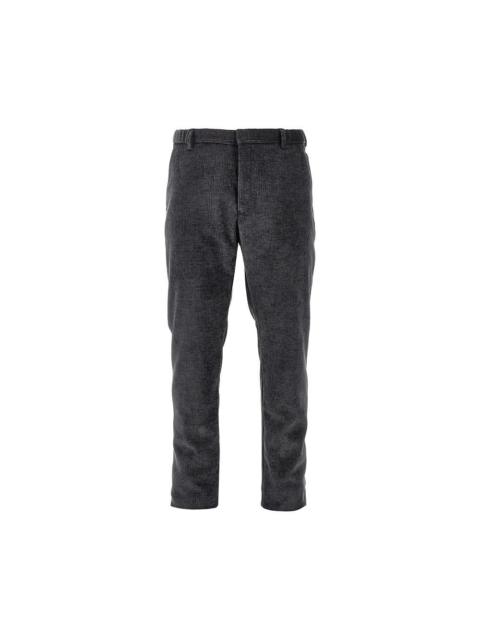 EMPORIO ARMANI TEXTURED VELVET PANTS