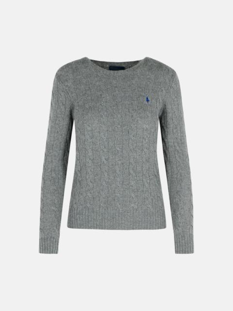 Polo Ralph Lauren 'JULIANNA' GREY WOOL AND CASHMERE SWEATER