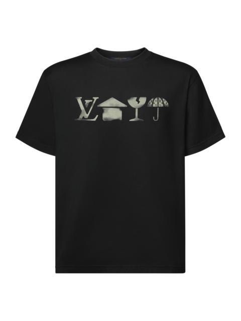 Louis Vuitton Printed Signature T-Shirt