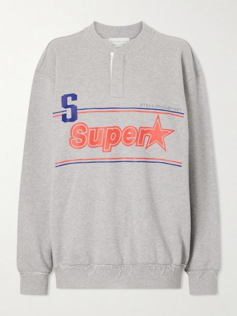 Stella McCartney Superstar Logo-printed Cotton-jersey Sweatshirt