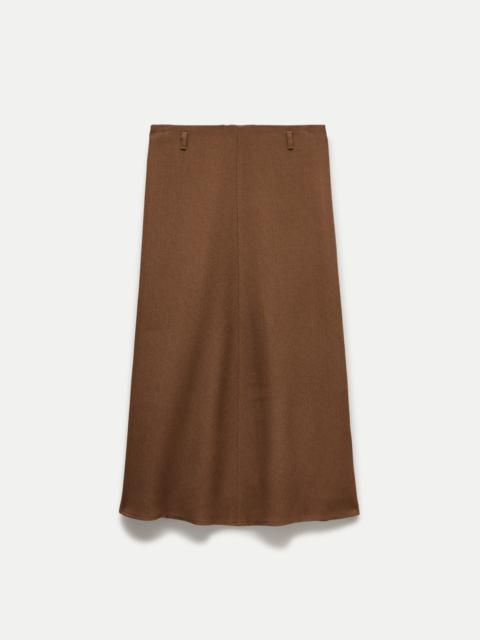 J.CREW A-line skirt in bouclé