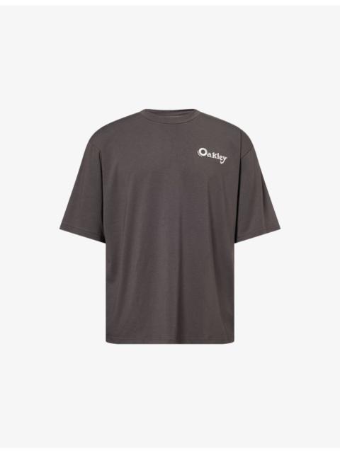 OAKLEY Retro Graphic-Print Cotton-Jersey Blend T-Shirt