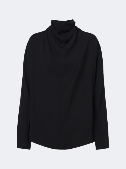 TOTEME Tie-neck satin blouse