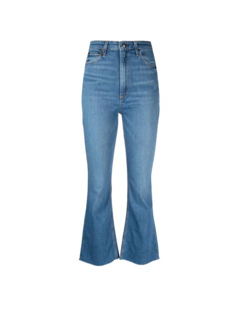 rag & bone Casey flared cropped jeans