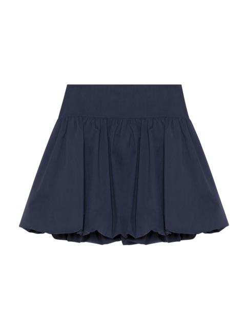 SIMKHAI Women's Pippa Cotton-Blend Miniskirt - Midnight