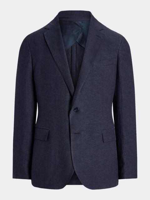 Ralph Lauren Men's Hadley Hand-Tailored Silk-Linen Jacket