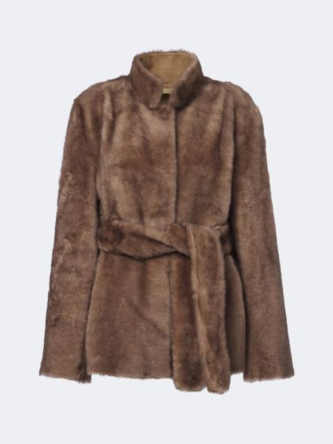 NOUR HAMMOUR Elsa shearling jacket