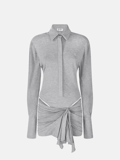 THE ATTICO GREY MINI DRESS
