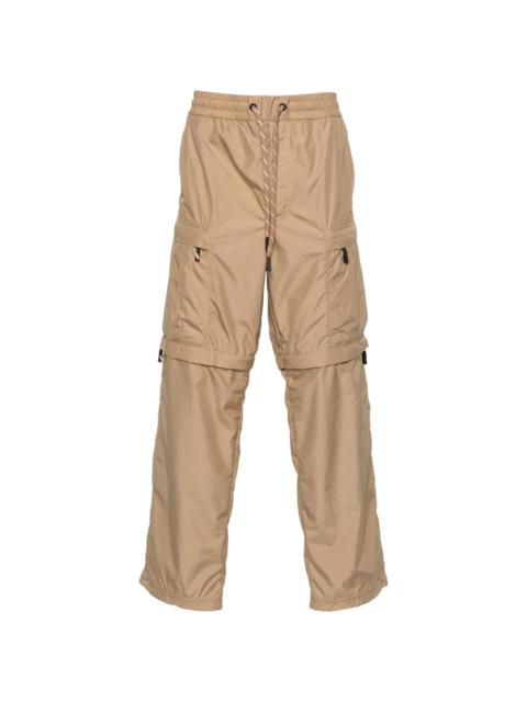 Moncler Grenoble ripstop straight trousers