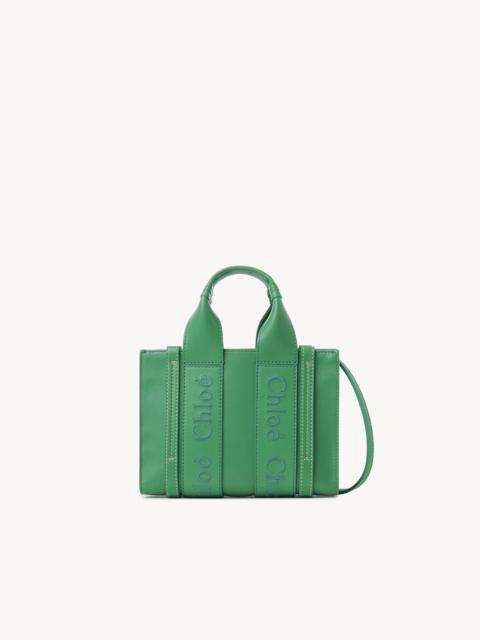 Chloé MINI WOODY TOTE BAG