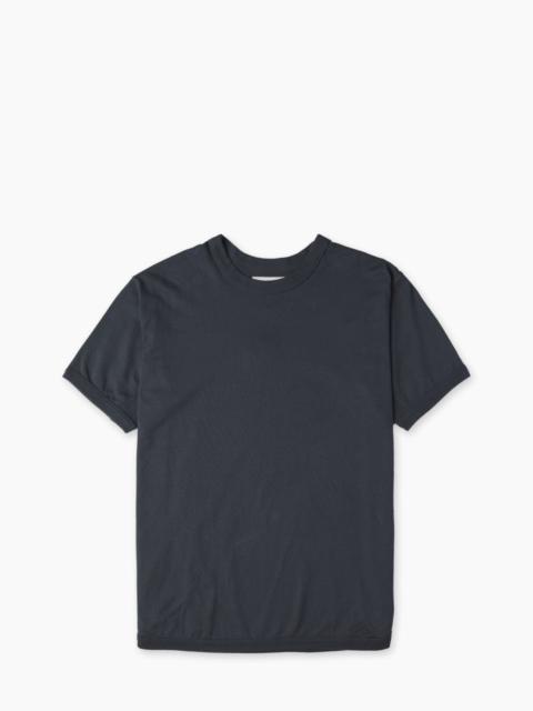 FULLCOUNT FULLCOUNT 5222-22 FLAT SEAM HEAVYWEIGHT T-SHIRT INK BLACK