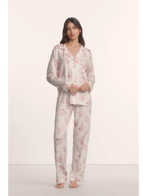 eberjey Gisele Printed TENCEL™ Modal Long PJ Set