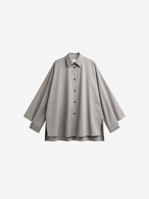 The Frankie Shop Alda Oversized Long Shirt - Taupe