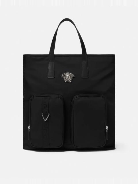 VERSACE La Medusa Nylon Tote Bag