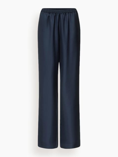 Loulou de Saison Alera Wide Leg Pant in Navy