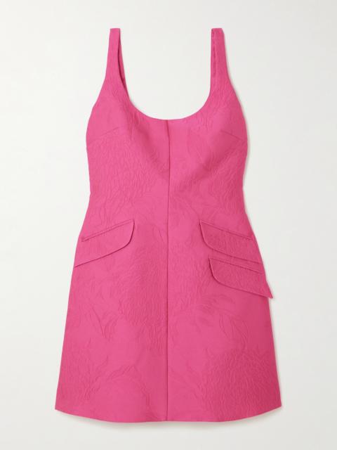 EMILIA WICKSTEAD Talia Cloqué Mini Dress