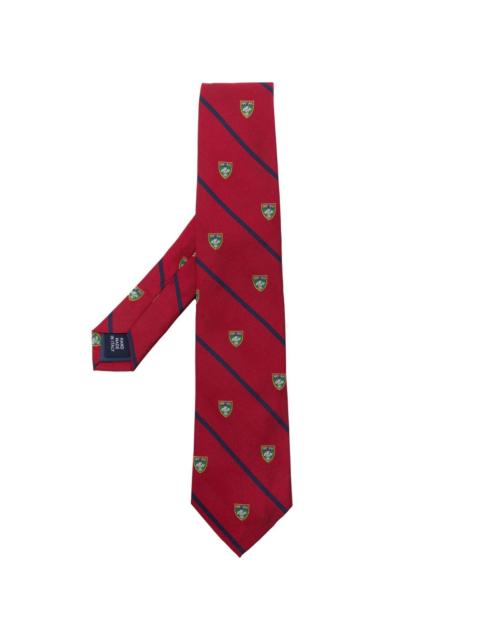 Polo Ralph Lauren crest-print tie