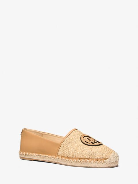 MICHAEL KORS Kenzie Mixed-Media Espadrille