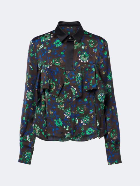 sacai Floral blouse