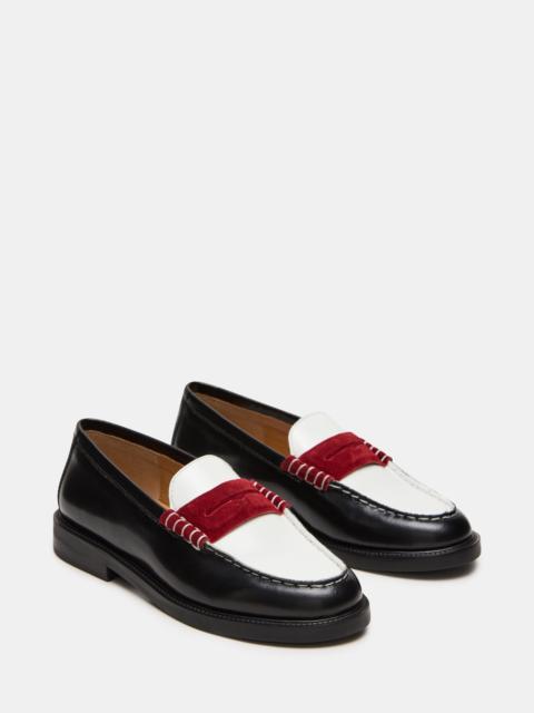 STEVE MADDEN MADISON BLACK/RED