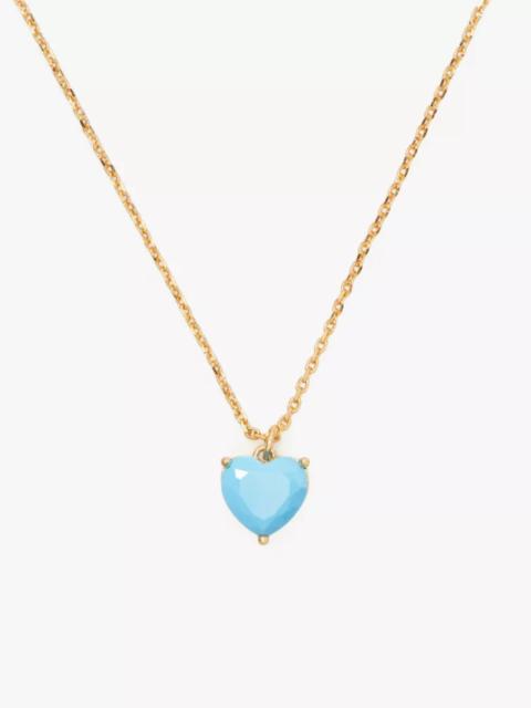 kate spade My Love December Heart Pendant