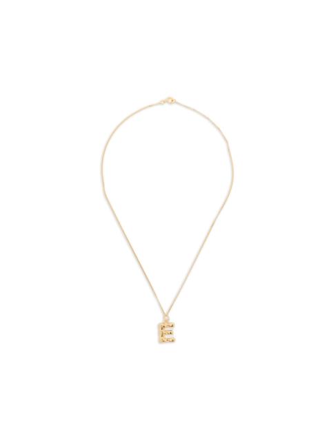 Completedworks E-initial pendant necklace