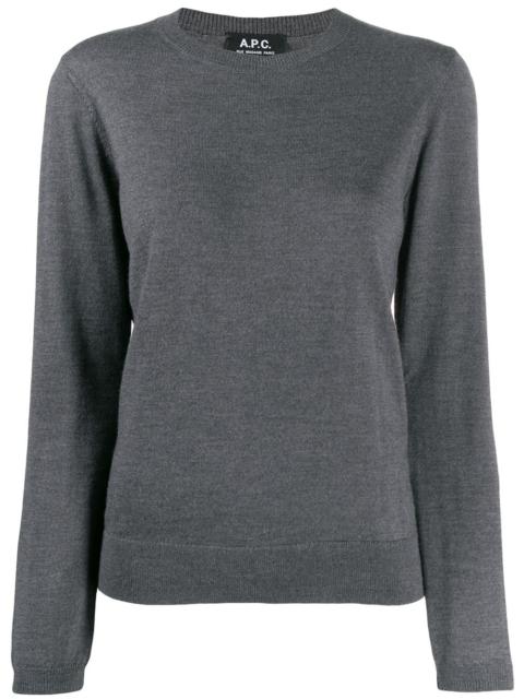 A.P.C. round neck jumper