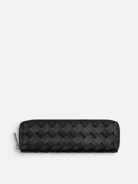 Bottega Veneta intrecciato slim pencil case