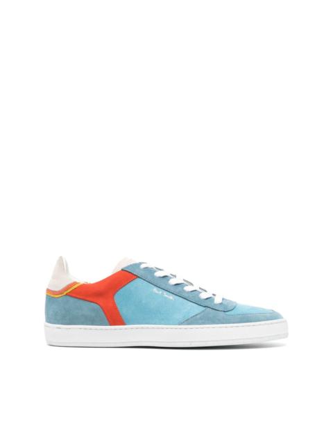 Paul Smith logo-print suede lace-up sneakers